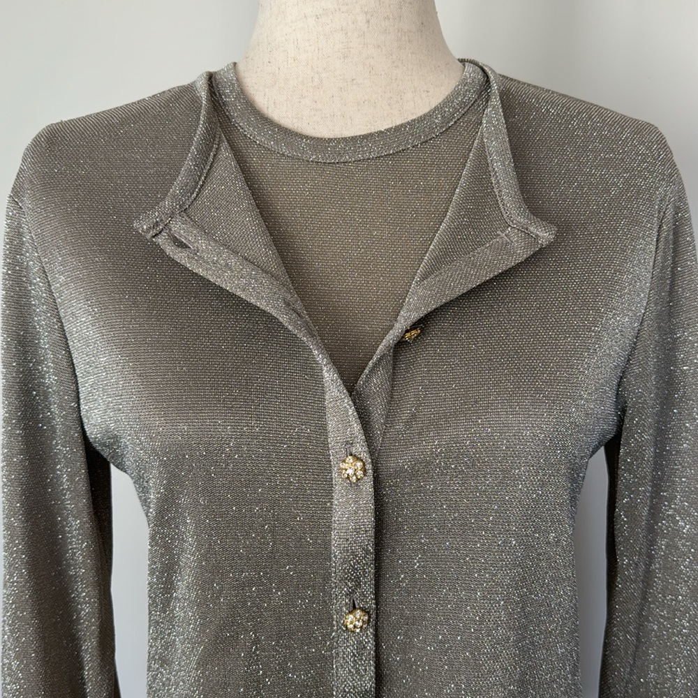Kelly Bishop Evenings sweater set size 6 - two piece